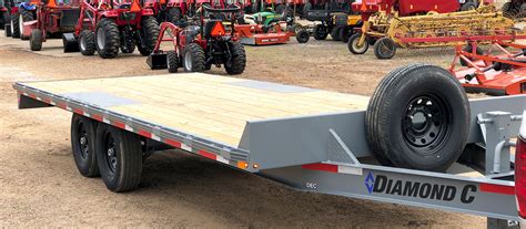 diamond c skid steer trailers|diamond c equipment trailers.